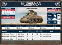 Flames of War - M4 Sherman Tank Platoon