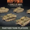 Flames of War - Panther Tank Platoon