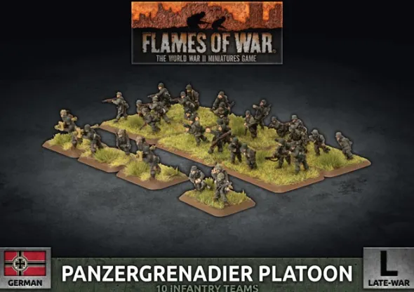 Flames of War - Panzergrenadier Platoon