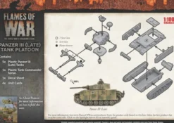 Flames of War - Panzer III (Late) Tank Platoon