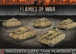Flames of War - Panzer IV (Late) Tank Platoon