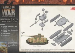 Flames of War - Panzer IV (Late) Tank Platoon