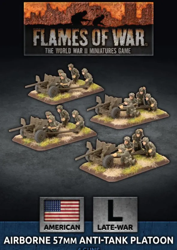 Flames of War - Parachute 57mm Anti-tank Platoon