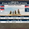 Flames of War - Parachute Mortar Platoon