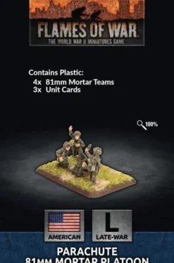 Flames of War - Parachute Mortar Platoon