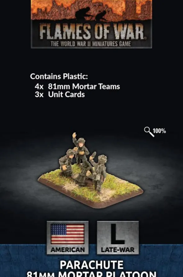 Flames of War - Parachute Mortar Platoon