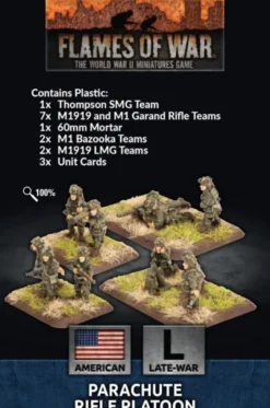 Flames of War - Parachute Rifle platoon