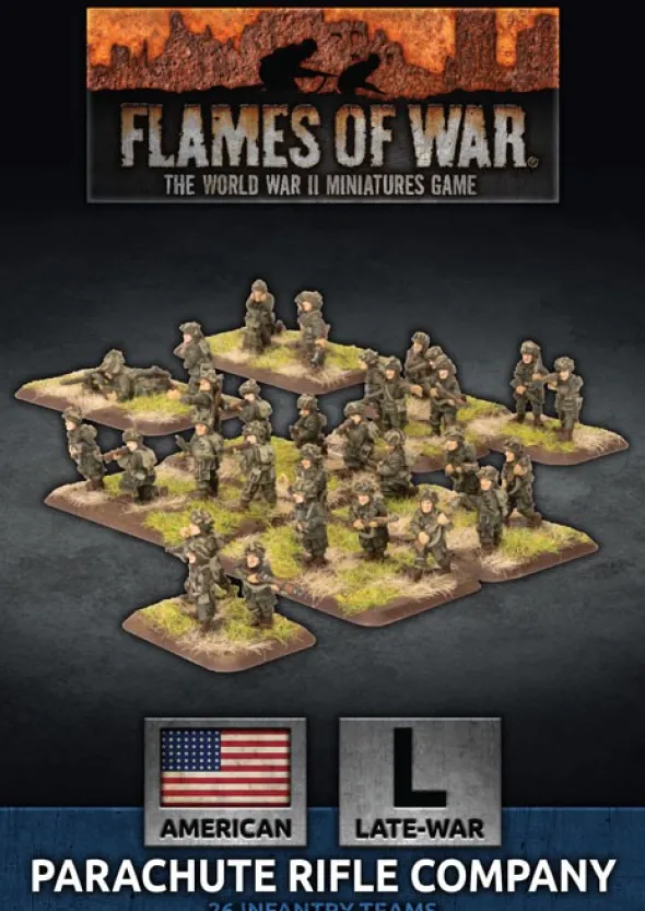 Flames of War - Parachute Rifle company
