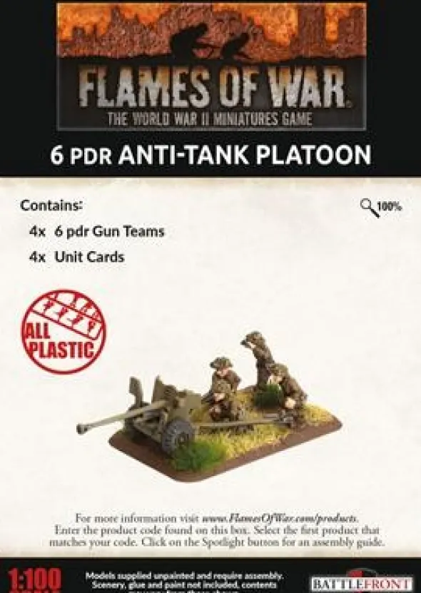 Flames of War - 6 Pdr Anti-Tank Platoon