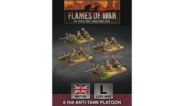 Flames of War - 6 Pdr Anti-Tank Platoon