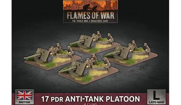 Flames of War - 17 Pdr Anti-Tank Platoon