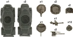 Flames of War - SdKfz 221 and 222 SS Scout Troop