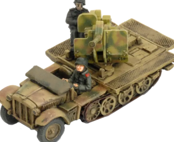Flames of War - SdKfz 10/4 Light AA Platoon