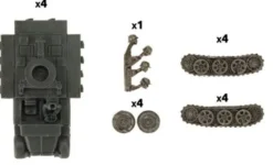 Flames of War - SdKfz 10/4 Light AA Platoon