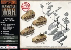 Flames of War - SdKfz 250 Scout Troup