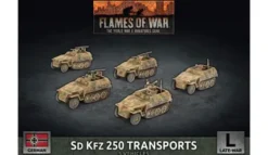 Flames of War - Sd Kfz 250 Transports