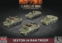 Flames of War - Sexton or Ram Troop