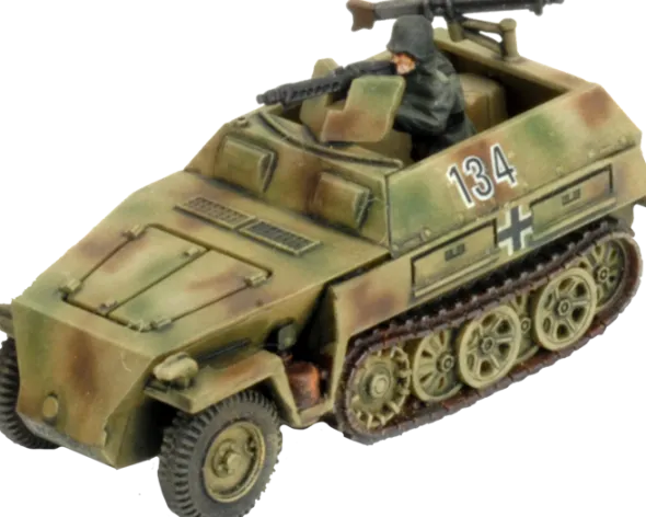 Flames of War - SS Reconaissance Company HQ