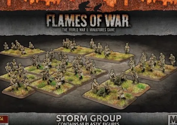 Flames of War - Storm Group (plastic)
