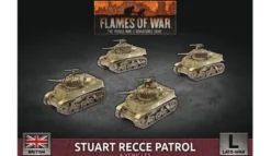 Flames of War - Stuart Recce Patrol