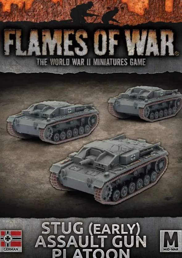 Flames of War - StuG (Early) Assault Gun Platoon