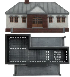 Flames of War - Train Station