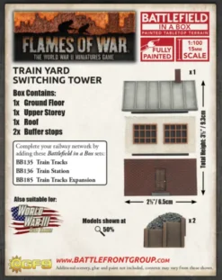 Flames of War - Train Yard Switching Tower
