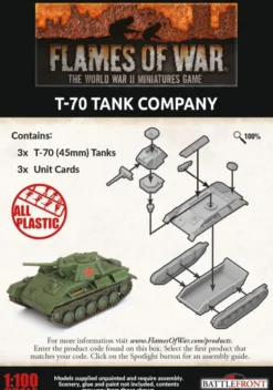 Flames of War - T-70 Tank Company