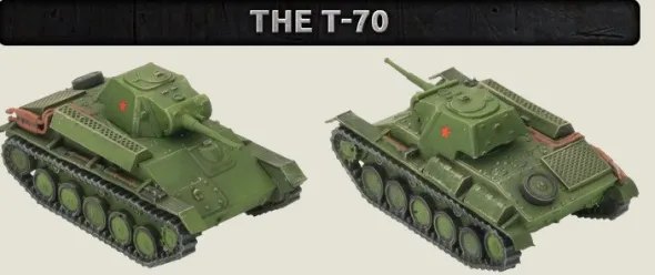 Flames of War - T-70 Tank Company