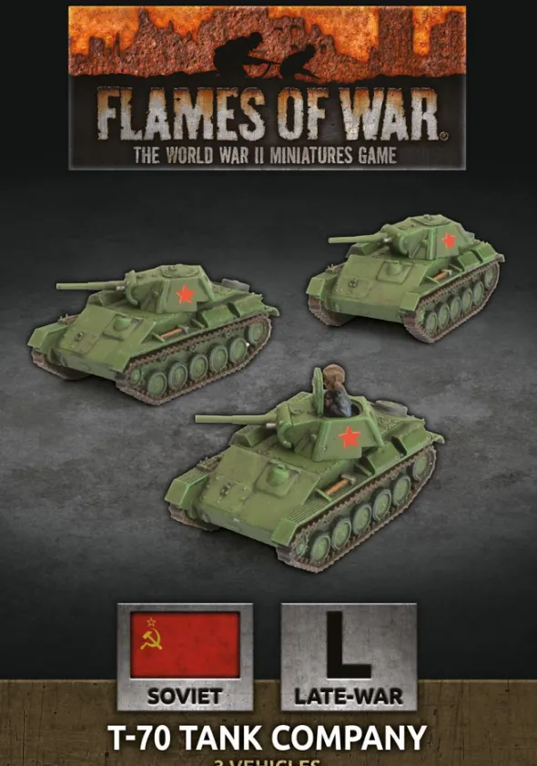 Flames of War - T-70 Tank Company