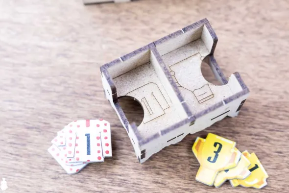 Flamme Rouge et Extensions - Boîte de Rangement Dicetroyers Compatible