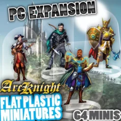 Flat Plastic Miniatures - PC Expansion Pack - 64 pièces