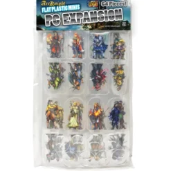 Flat Plastic Miniatures - PC Expansion Pack - 64 pièces