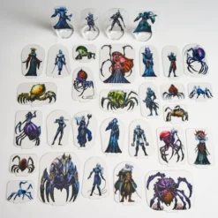 Flat Plastic Miniatures - Spider Queen's Horde - 31Pc