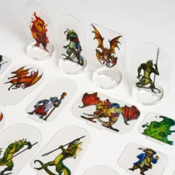 Flat Plastic Miniatures - Underground Horde - 31 Pieces