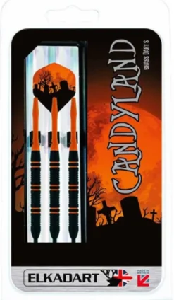 Fléchettes Laiton Noir Candyland Steel 23g