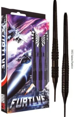 Fléchettes Laiton Softip Furtive 18g