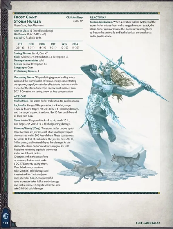 Flee, Mortals! The MCDM Monster Book