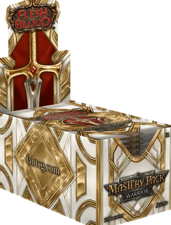 Flesh & Blood - Mastery Pack: Warrior - Boite de 12 Boosters