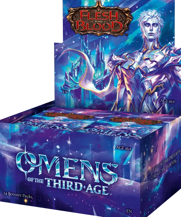 Flesh & Blood - Omens of the Third Age - Booster Display