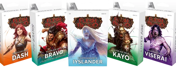 Flesh & Blood - Silver Age Chapter 1 - Pack of 5 Decks