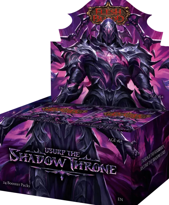 Flesh & Blood - Usurp the Shadow Throne - 24 Boosters Display