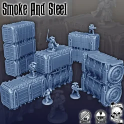 Forbbiden Prints - Light WTC Smoke & Steel Bundle