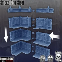 Forbbiden Prints - Medium WTC Smoke & Steel Bundle
