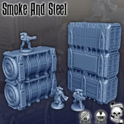 Forbbiden Prints - Medium WTC Smoke & Steel Bundle