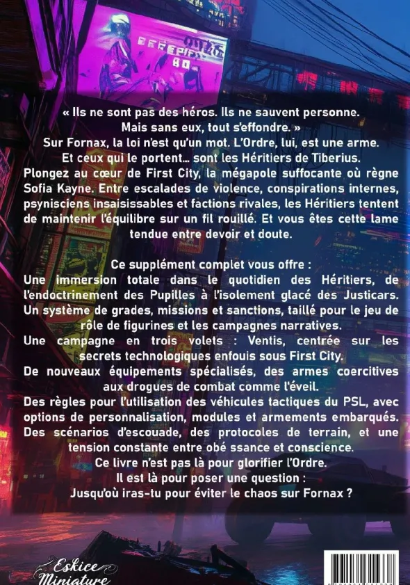 Fornax Indus - Les Héritiers de Tibérius