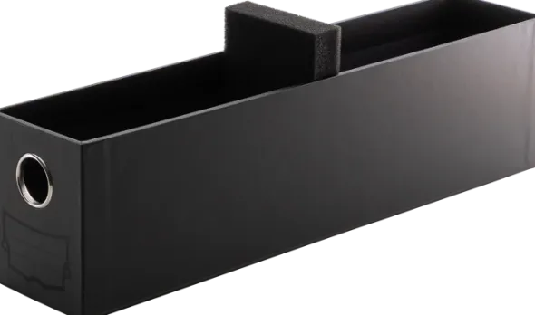 Fortress - 4-Card Drawers Horizontal - Black
