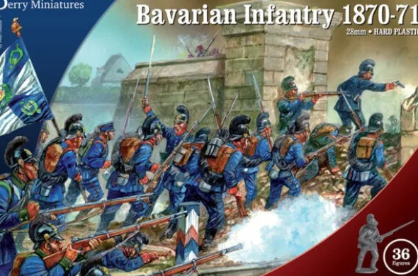 Franco-Prussian War - Bavarian Infantry 1870-71