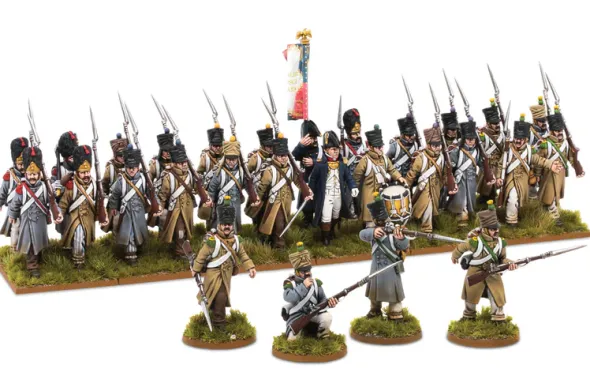 French Infantry in Greatcoats (1804-1814)