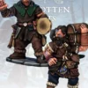 Frostgrave - Barde et Mule Barbares